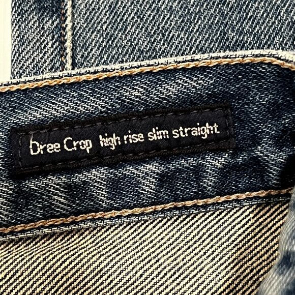 Citizens of Humanity 'Dree Crop' High Rise Slim Straight Jean, USA, 26 - Picture 8 of 11